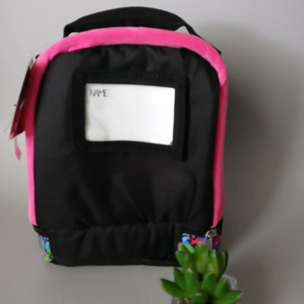 Ugly Dolls Insulated Lunch box Compartment Lunch Tote 2 Zippers New